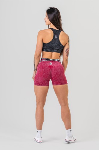 Топ Nebbia Washed Medium-Support Sports Bra GOLDEN AGE Black 778