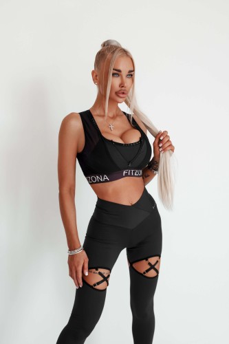 Легінси Fitzona Legging Fitness Black CAL5460