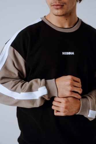 Свитшот Nebbia Relaxed Sweatshirt POWER Light Brown ASH 903