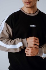 Свитшот Nebbia Relaxed Sweatshirt POWER Light Brown ASH 903