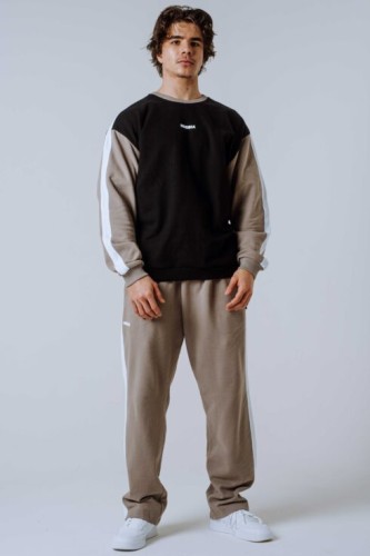 Свитшот Nebbia Relaxed Sweatshirt POWER Light Brown ASH 903