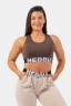 ТОП MEDIUM IMPACT CROSS BACK SPORTS BRA BROWN 410