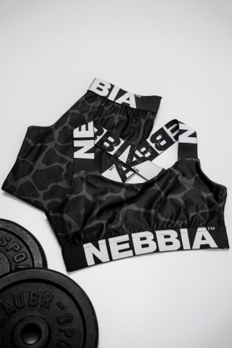 Топ NATURE-INSPIRED Sports bra Black 552