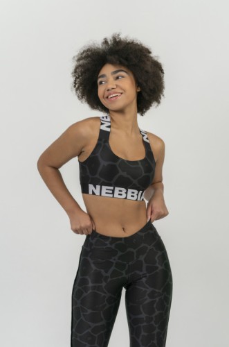 Топ NATURE-INSPIRED Sports bra Black 552