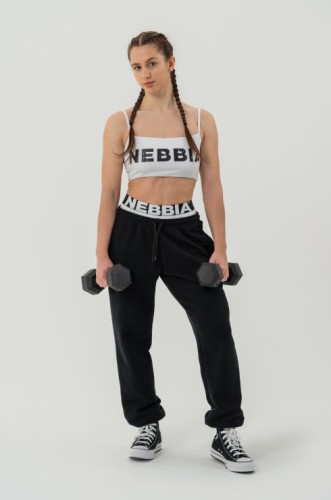 Штаны Nebbia Fitness Sweatpants MUSCLE MOMMY Black 623