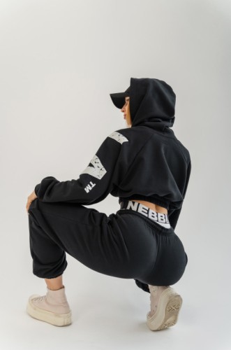 Штаны Nebbia Fitness Sweatpants MUSCLE MOMMY Black 623
