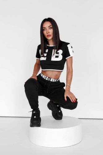 Штаны Nebbia Fitness Sweatpants MUSCLE MOMMY Black 623