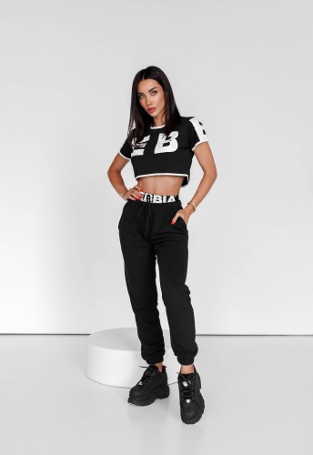 Штаны Nebbia Fitness Sweatpants MUSCLE MOMMY Black 623