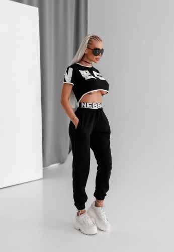 Штаны Nebbia Fitness Sweatpants MUSCLE MOMMY Black 623