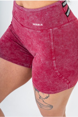 Шорти Nebbia Washed High Waisted Leggings Shorts HERITAGE Red 780