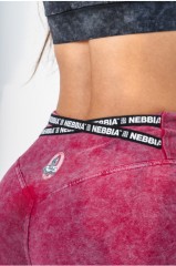 Шорты Nebbia Washed High Waisted Leggings Shorts HERITAGE Red 780