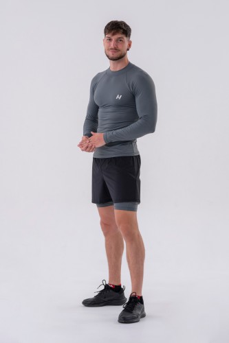 Лонгслив Functional T-shirt with long sleeves “Active” GREY 328
