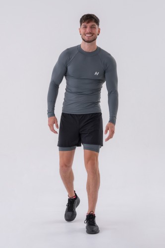 Лонгслив Functional T-shirt with long sleeves “Active” GREY 328