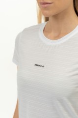 Футболка FIT Activewear T-shirt “Airy” with Reflective Logo White 438