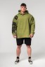 Худи Nebbia Washed-off Oversized Pullover Hoodie NO BS Green 371