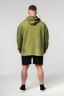 Худи Nebbia Washed-off Oversized Pullover Hoodie NO BS Green 371