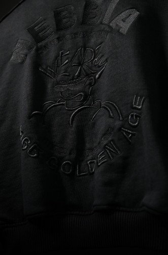 Бомбер Nebbia Washed Bomber Jacket with Contrast Lining LEGEND Black 784