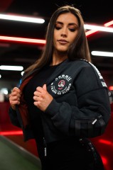 Бомбер Nebbia Washed Bomber Jacket with Contrast Lining LEGEND Black 784