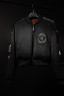 Бомбер Nebbia Washed Bomber Jacket with Contrast Lining LEGEND Black 784