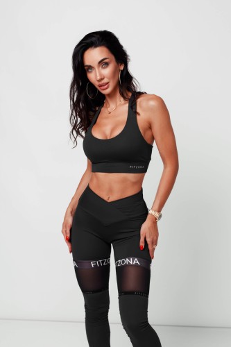 Леггинсы Fitzona Legging Fitness Black CALFTZ5413
