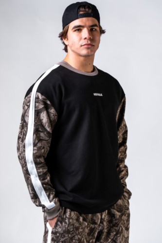 Свитшот Nebbia Relaxed Sweatshirt POWER Light Brown Camo 903