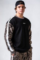 Свитшот Nebbia Relaxed Sweatshirt POWER Light Brown Camo 903