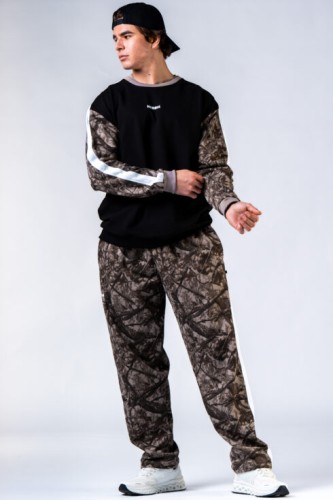 Свитшот Nebbia Relaxed Sweatshirt POWER Light Brown Camo 903