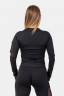 ЛОНГСЛИВ LONG SLEEVE SMART POCKET SPORTY TOP BLACK 418