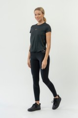 Футболка FIT Activewear T-shirt “Airy” with Reflective Logo Black 438