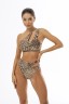 Купальные трусики Nebbia RIO DE JANEIRO bikini bottom Leopard Brown 749