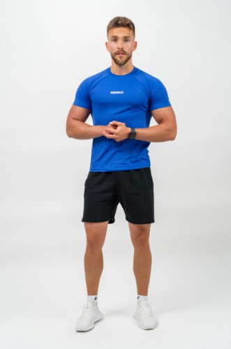 Футболка Nebbia Workout Compression T-shirt Endurance Blue 339