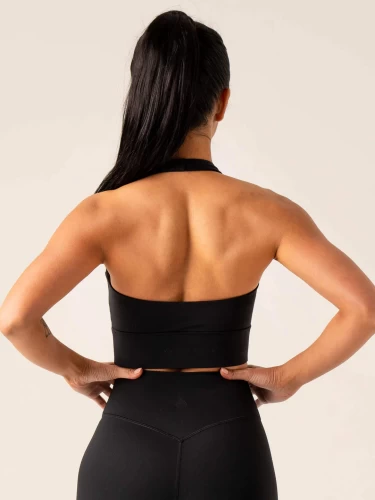 Топ Ryderwear NKD Arch Halter Sports Bra - Black