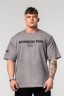 Футболка Nebbia Washed-off Heavyweight Cotton Oversized T-shirt GRIND Light Grey 370