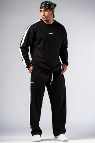 Штаны Nebbia Relaxed Sweatpants POWER Black 904