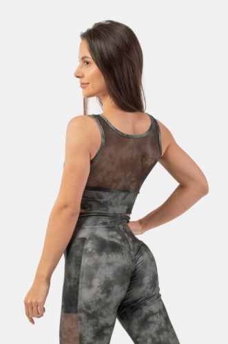 ТОП ECO CAMO GREEN MESH SPORTS BRA “BREATHE” 411