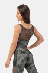 ТОП ECO CAMO GREEN MESH SPORTS BRA “BREATHE” 411