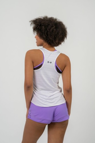 Майка FIT Activewear Tank Top “Airy” with Reflective Logo White 439