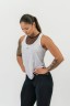 Майка FIT Activewear Tank Top “Airy” with Reflective Logo White 439