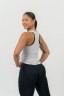 Майка FIT Activewear Tank Top “Airy” with Reflective Logo White 439