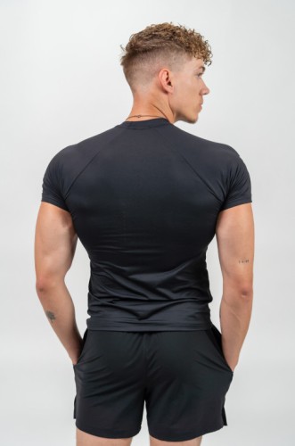 Футболка Nebbia Workout Compression T-shirt Endurance Black 339