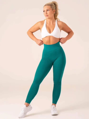 Леггинсы Ryderwear Honeycomb Scrunch Seamless Leggings - Emerald