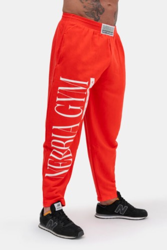 Спортивні штани Nebbia Beast Mode On iconic sweatpants Red 186