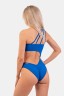КУПАЛЬНИК ONE SHOULDER ASYMMETRICAL MONOKINI BLUE 459