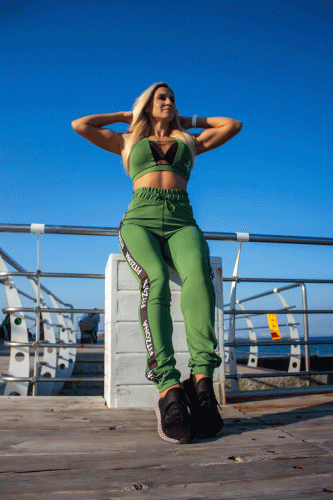 ТОП GREEN TOP WITH HOOD