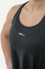 Майка FIT Activewear Tank Top “Airy” with Reflective Logo Black 439