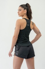Майка FIT Activewear Tank Top “Airy” with Reflective Logo Black 439
