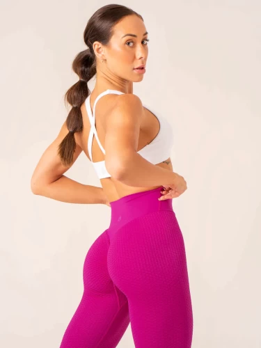 Леггинсы Ryderwear Honeycomb Scrunch Seamless Leggings - Fuchsia