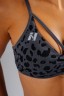 Топ Nebbia Medium Support Leopard Sports Bra PRIMAL Black Leopard 854