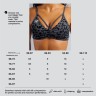 Топ Nebbia Medium Support Leopard Sports Bra PRIMAL Black Leopard 854