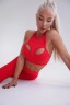 Топ Fitzona RED TOP WITH CUTOUT